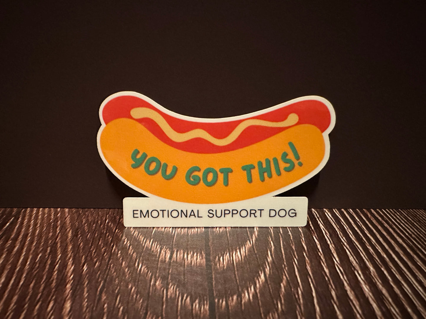 Emotional Support Dog • sticker