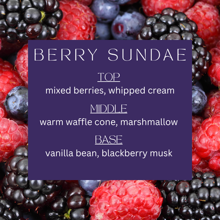 Berry Sundae || 12.5oz