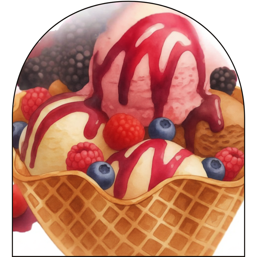 Berry Sundae || 8oz